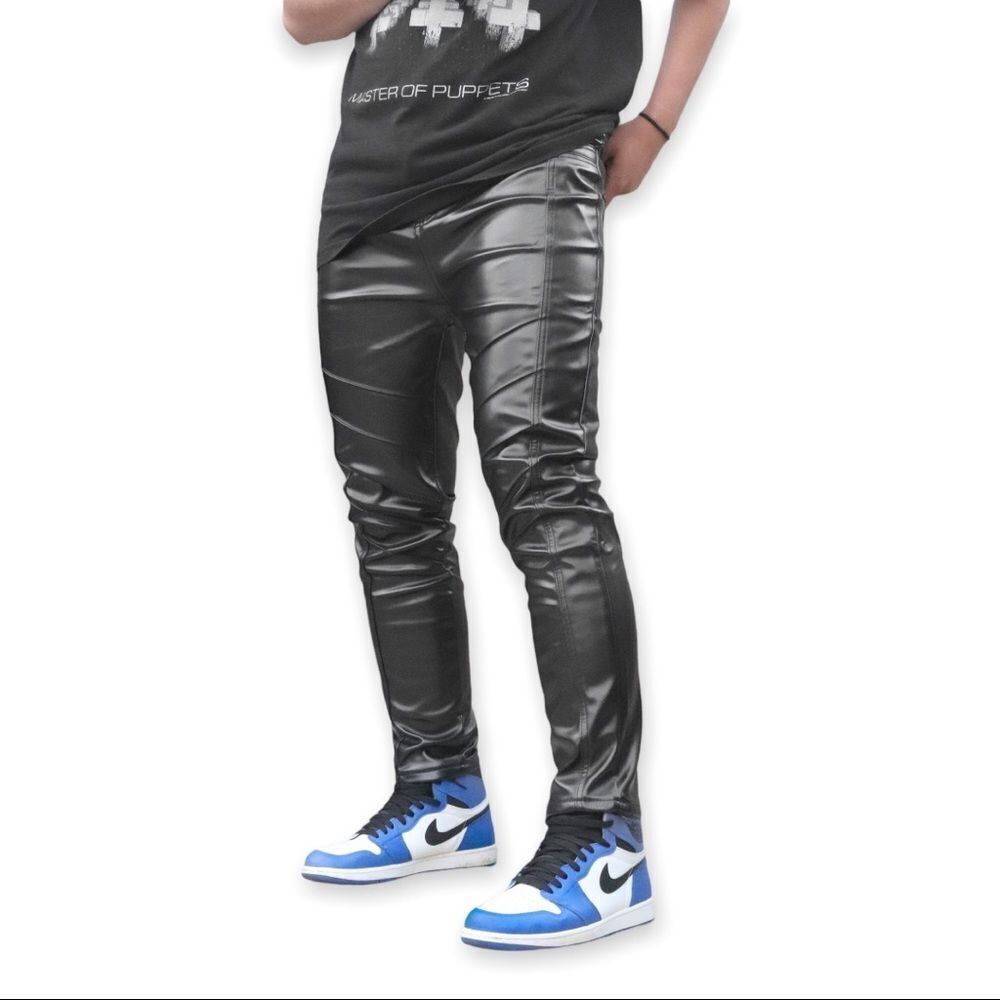 Leather Pants Black  